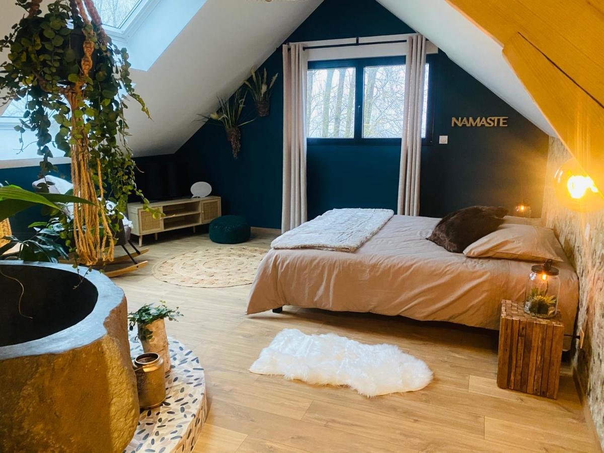 Ferme "Les Flaquettes" Bed & Breakfast Guines ภายนอก รูปภาพ
