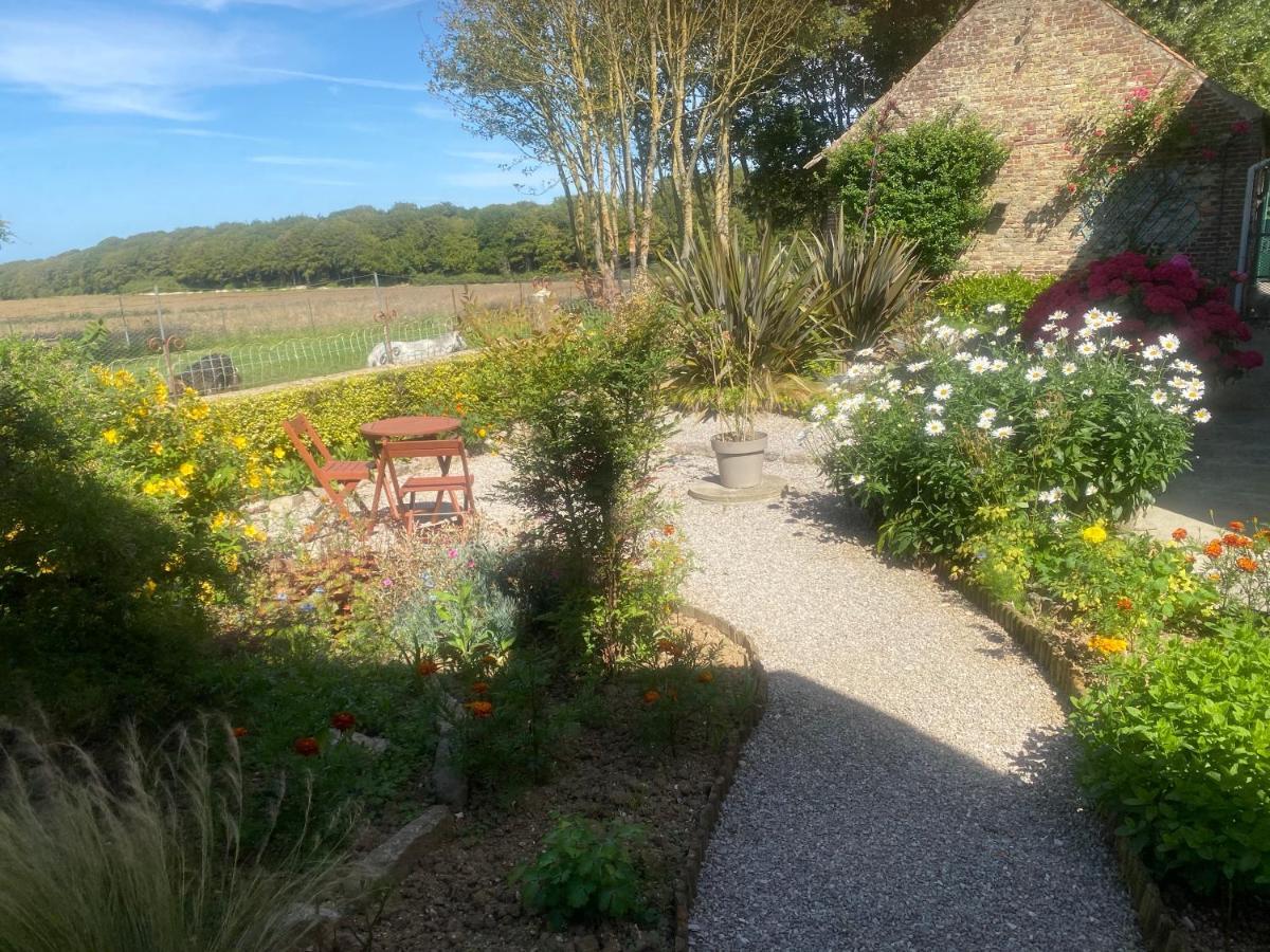 Ferme "Les Flaquettes" Bed & Breakfast Guines ภายนอก รูปภาพ